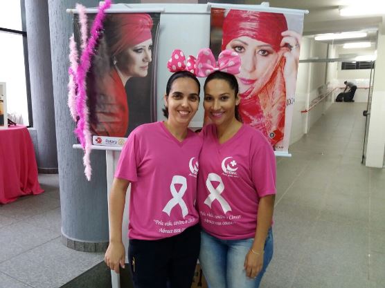 Funcionários e colaboradores do Hospital Cemil vestiram a camisa da campanha